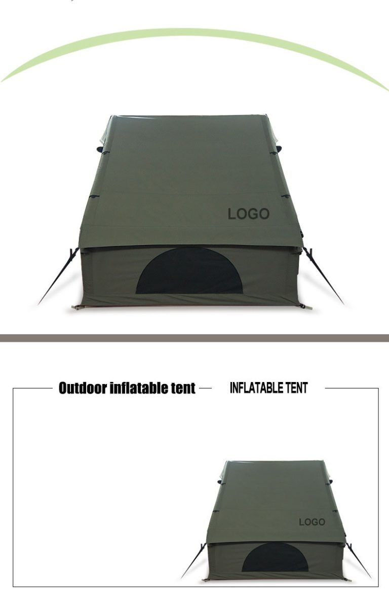 putting a tent on a utility trailer